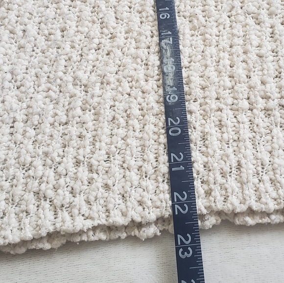 Forever 21 Hooded Long Sleeve V-neck Knit Small Sweater - Picture 11 of 12